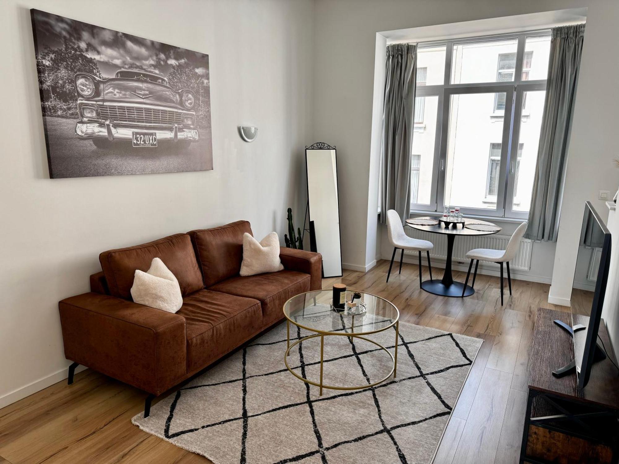 Ferienwohnung Cozy South-Up Brüssel Exterior foto